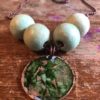 Bead And Ball Necklace Mint